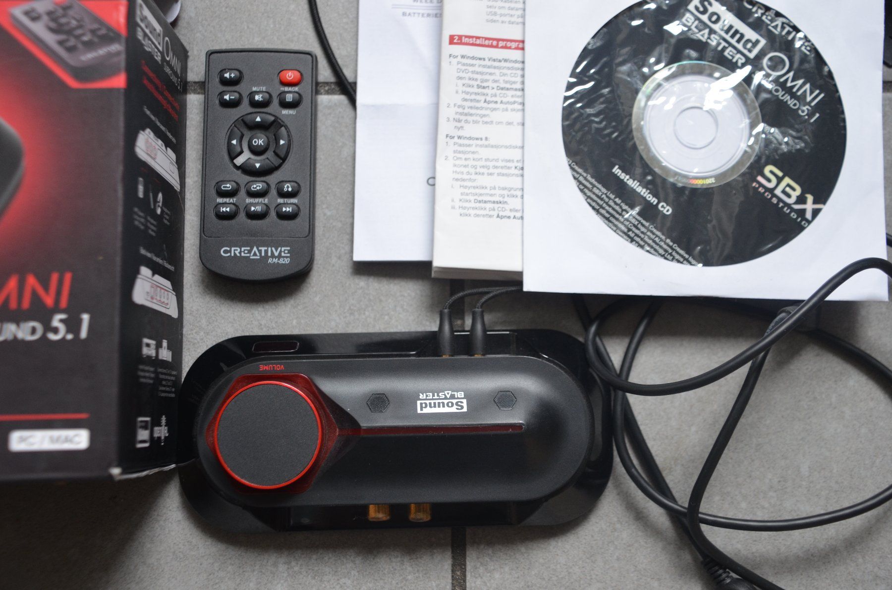 Creative Schede audio: Creative Sound Blaster Omni Surround 5.1 USB – Usato da Collonges venduto da arashee 1