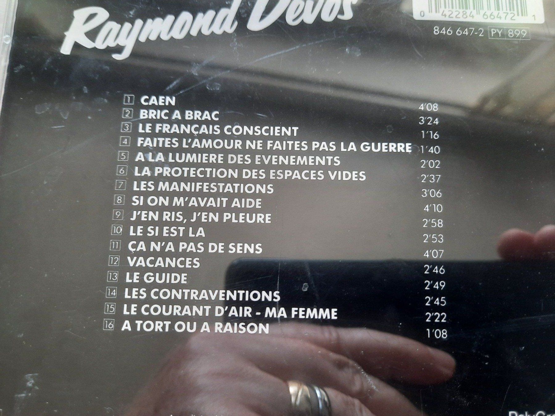 CDs: Cd Raymond Devos - Master série volume 2 – D'occasion à Pully par bro_n52j 2