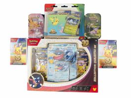Pokémon 30 Jahre– Quajutsu-ex, Booster Bundles, Tins NE