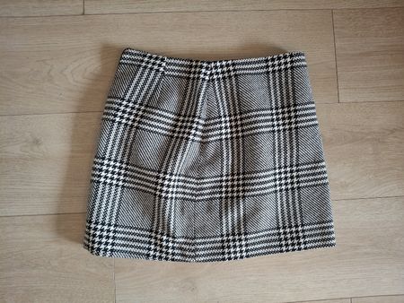 Jupe courte carreaux H&M
