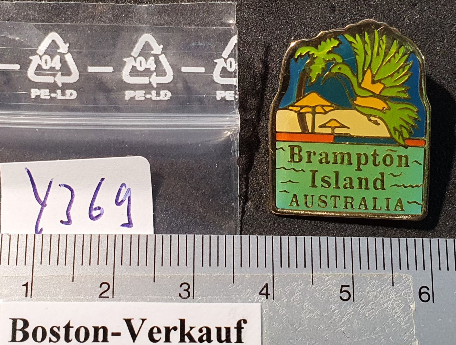 Tutti i francobolli: Y369 - Brosche Brampton Island Australia Australien – Usato da Reinach BL venduto da Boston-Verkauf 2