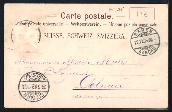 Cartoline postali: Litho Locarno, Stadtansicht vom See her, – Usato da Berlin venduto da bartko-reher 1
