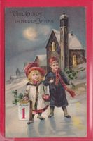 PRÄGEKARTE, VIEL GLÜCK IM NEUEN JAHRE, 29.12.1915