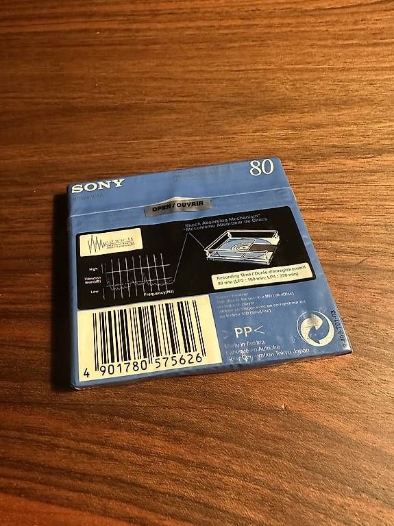 Sony MiniDisc Color 80, MD, neu (VERSAND, Twint möglich) (Gebraucht) in ...