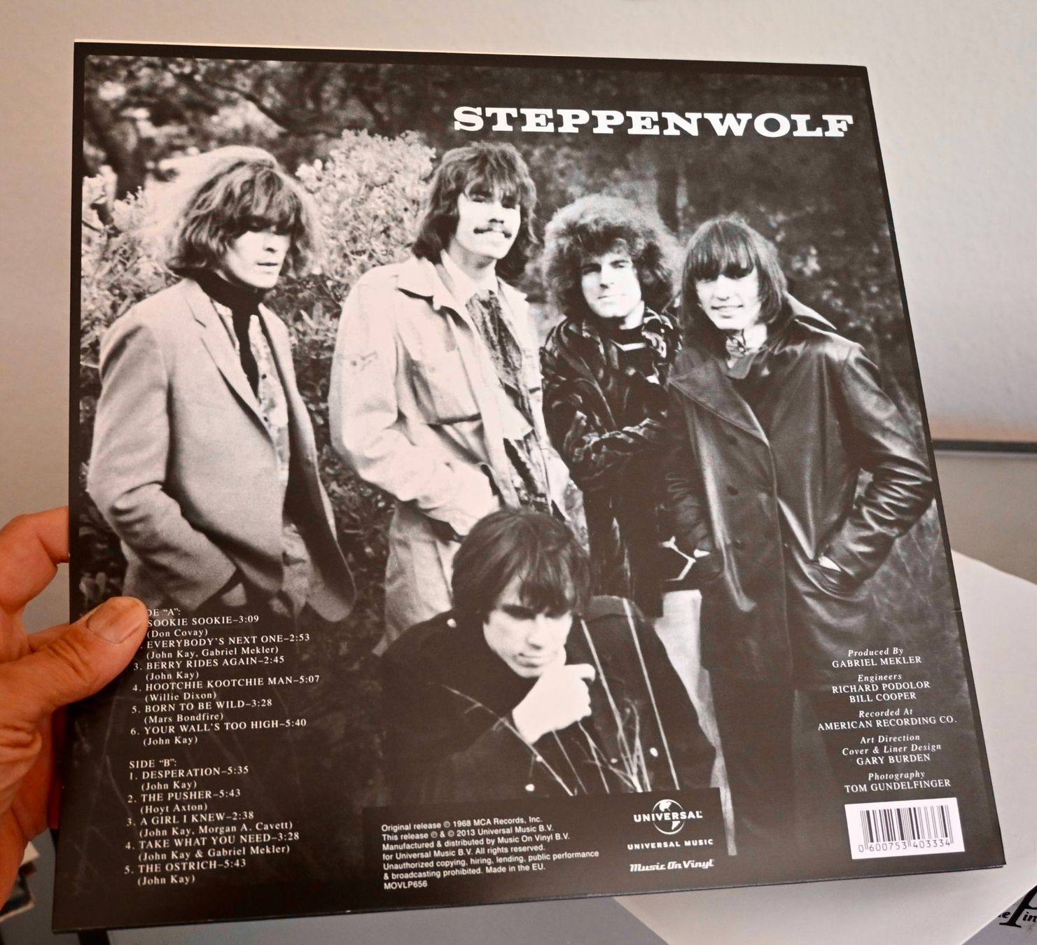 Vinyles: 180 gram audiophile STEPPENWOLF Same RE 1023 ex-/m- TOP – D'occasion à Pfaffhausen par mono_rec 1