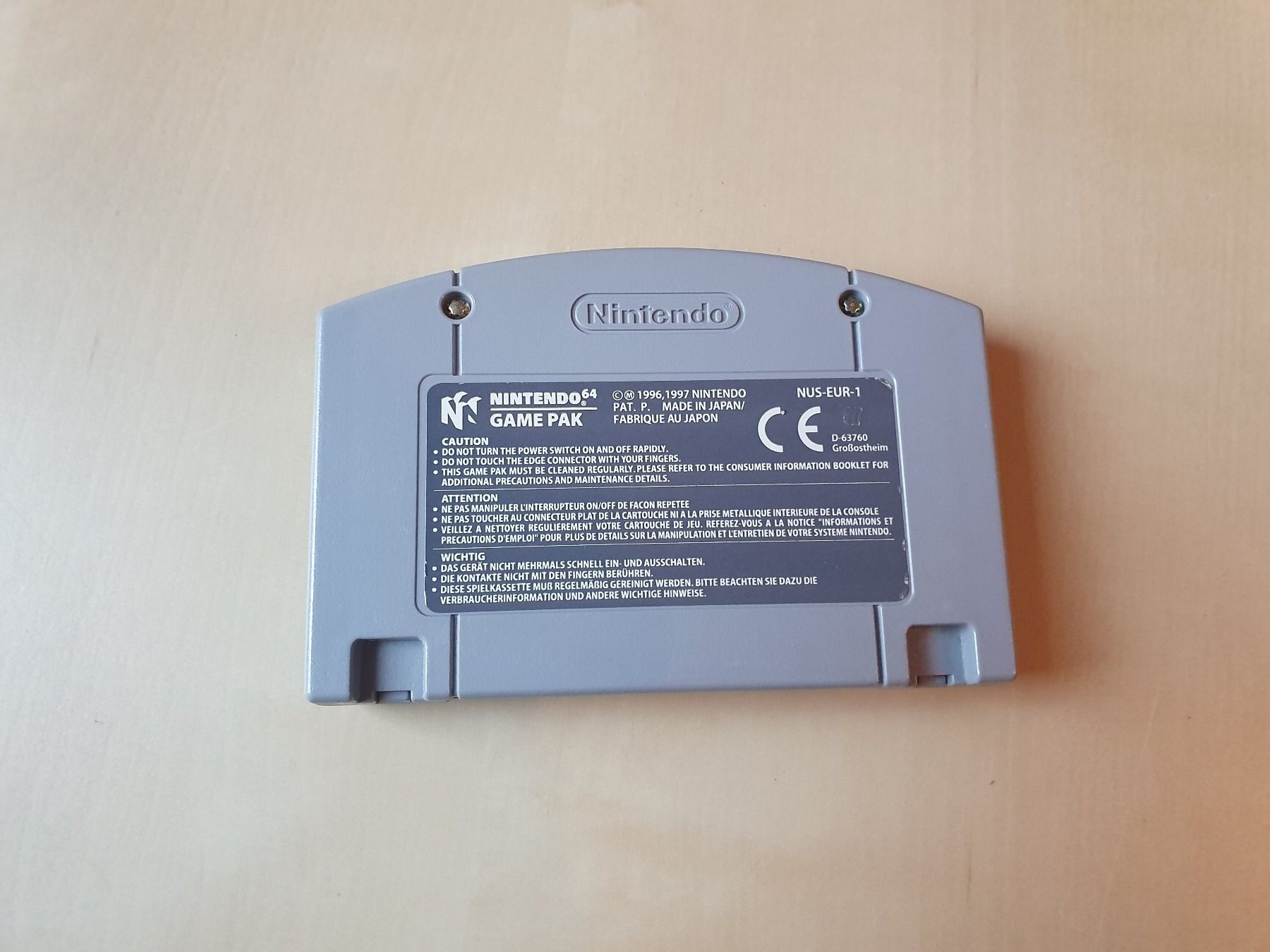 Nintendo Giochi: F-1 World Grand Prix – Usato da Stansstad venduto da collectorsshop 1