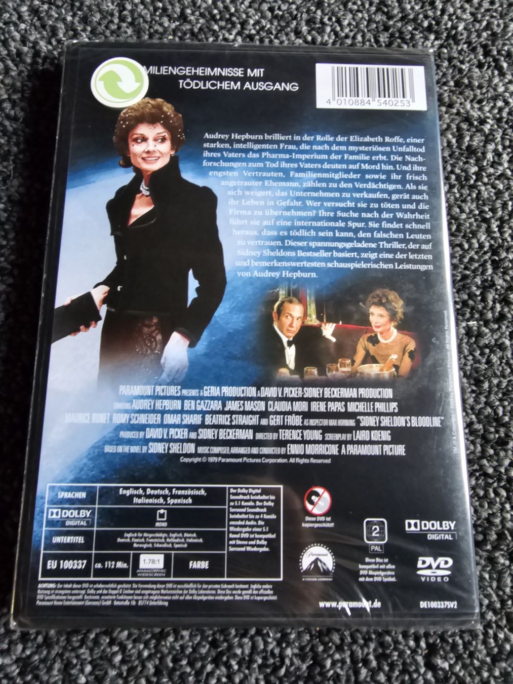 Tutti i DVDs: Sidney Sheldons Blutspur DVD - Neuverpackt – Nuovo e nell'imballaggio originale da Ruswil venduto da jan_bxl5 1