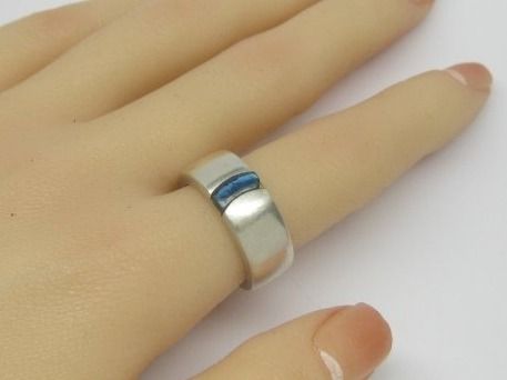 Esprit Anelli: schwerer Ring Silber 925 blauer Stein Esprit Gr. 59 – Usato da Ermatingen venduto da Decovin 6