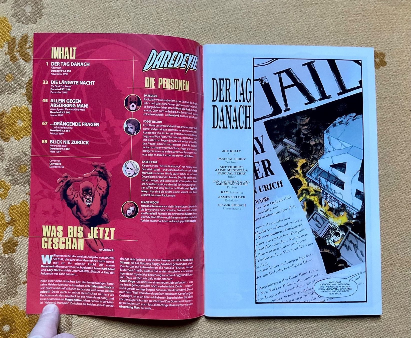 Fumetti: Daredevil Heft Nr 9 1999 – Nuovo (secondo la descrizione) da Endingen venduto da nathan05 1