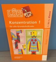 Lük Heft Konzentration 1 für alle Grundschulkinder