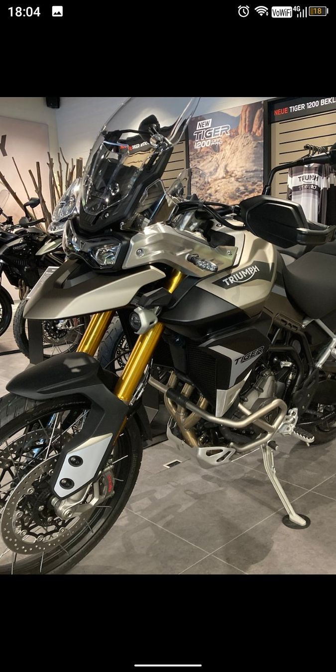 Triumph Enduro: Windschild Triumph Tiger 900 GT/Rally/Pro – Usato da Ettingen venduto da Rubbl