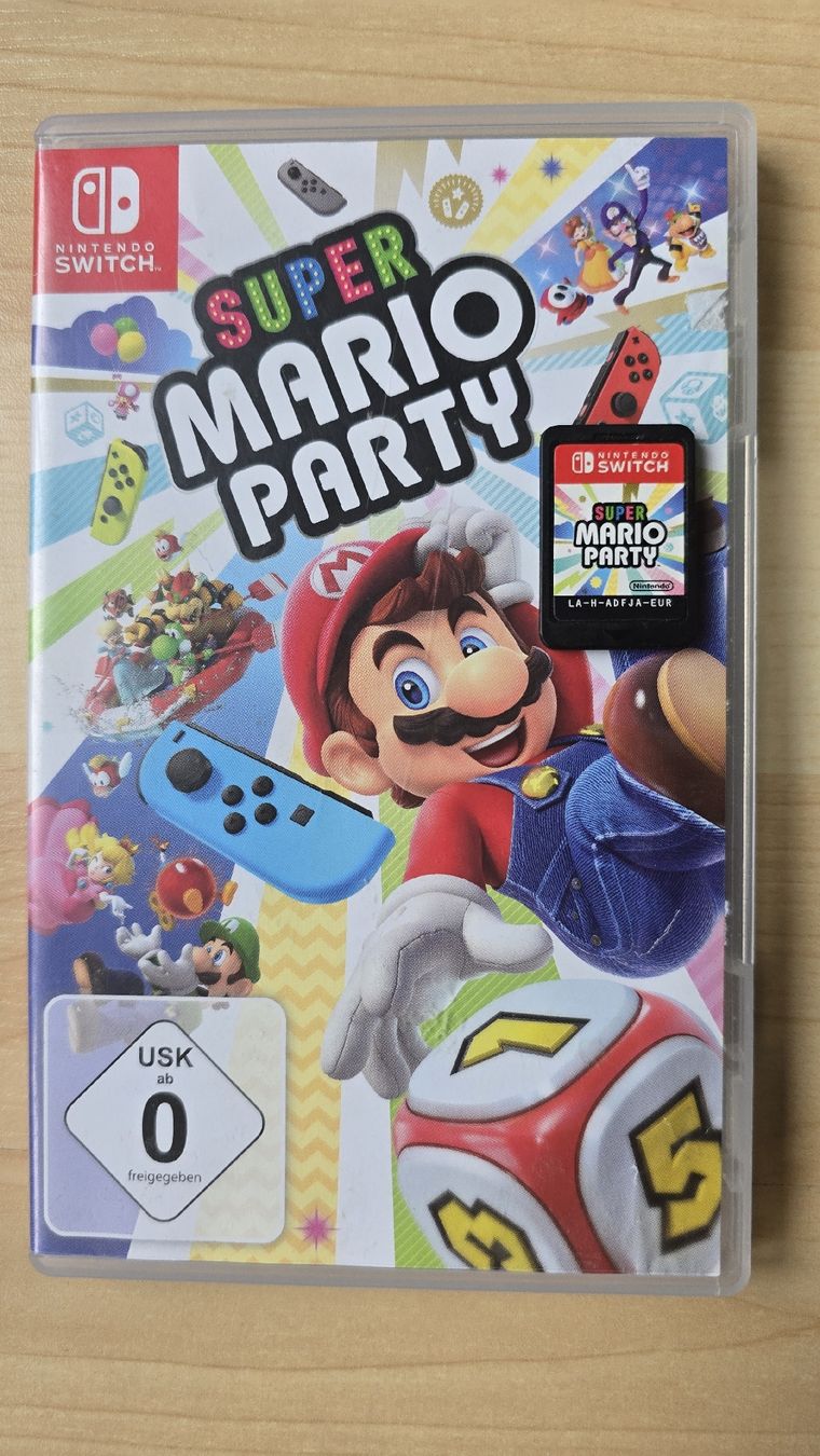 Nintendo Spiele: Nintendo Switch "Super Mario Party" – Gebraucht aus Remetschwil von Mausimami07