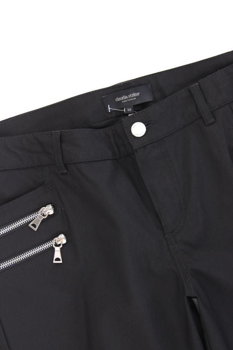 Hosen: claudia sträter Hose Gr. 40 schwarz – Gebraucht aus Neustadt an der Waldnaab von SecondLifeFashion 1