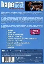 Tutti i DVDs: Hape Kerkeling liest: Ich bin dann mal.. – Usato da St.Galllen venduto da elkaphone 2