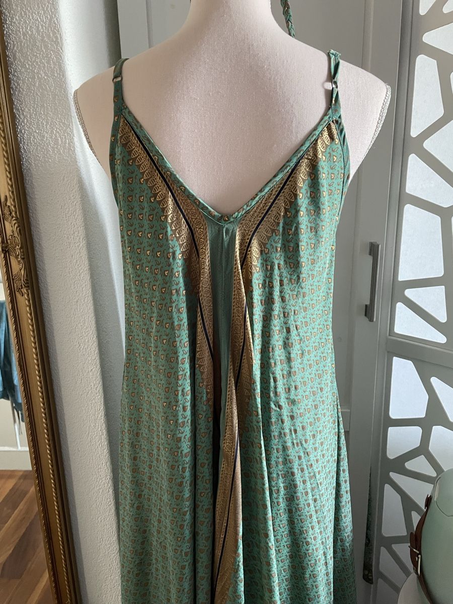 Kleider: Sommerkleid, Seidenkleid, one Size, neu – Neu (gemäss Beschreibung) aus Fehraltorf von Nadja0205 3