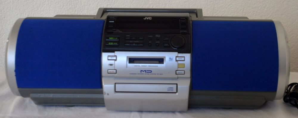 JVC RD-MD5 Ghettoblaster Boombox Minidisc Player CD (Gebraucht) in ...