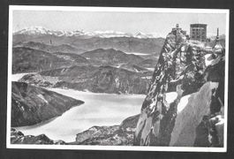 Monte Generoso vista verso Monte Rosa Hotelstempel