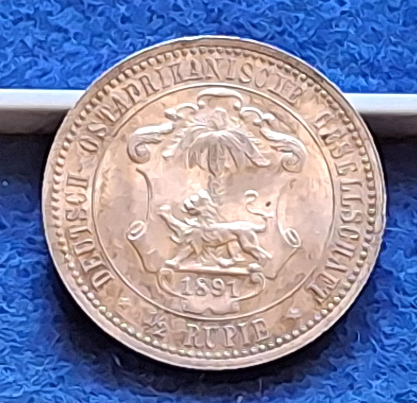 Alle Münzen: DOA - 1/2 RUPIE 1891 – Gebraucht aus Boniswil von dpd4coins 1
