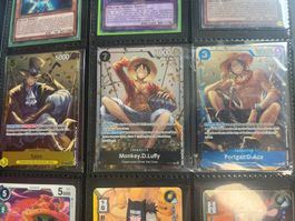 One piece Luffy / Ace / Sabo Tin promos