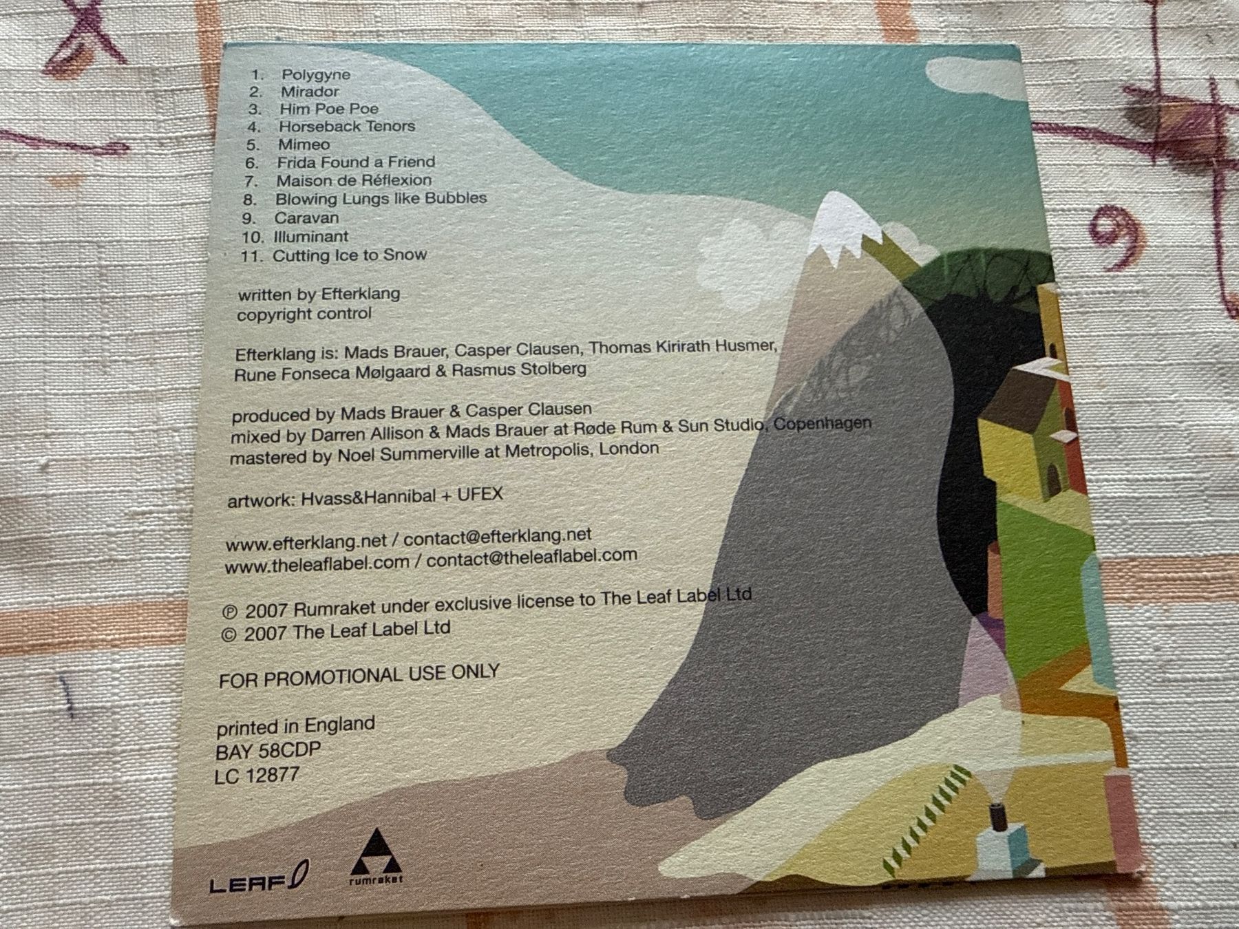 CD: CD ETERKLANG "Faraonernes Gravkammer" for promotion. 59 – Usato da Schaffhausen venduto da D-MAC 1