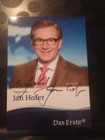 Jan Hofer - handsigniert Autogrammkarte