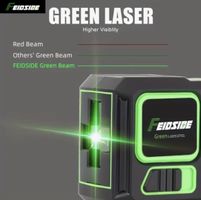 Livella laser verde FEIDSIDE, autolivellante