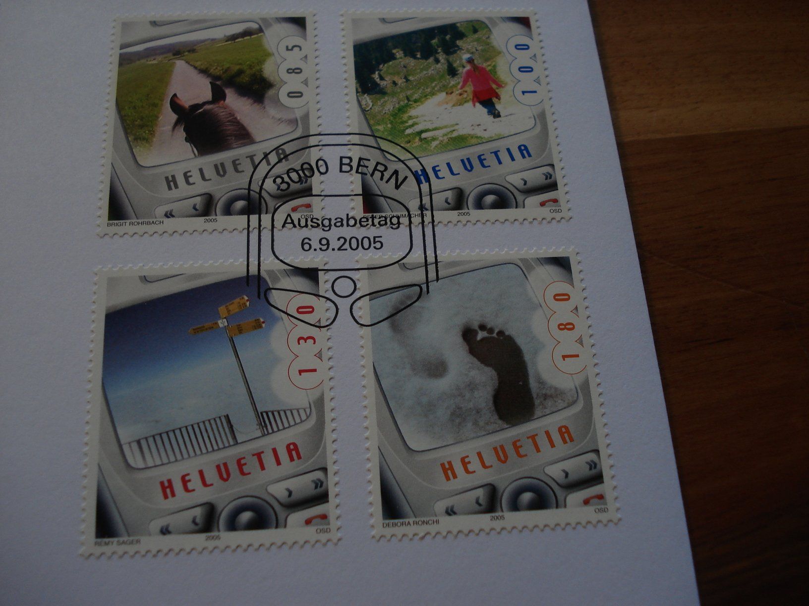 Tutti i francobolli: Schweiz 2005, Set FDC , 12  Belege – Usato da Niederwil AG venduto da morostahu