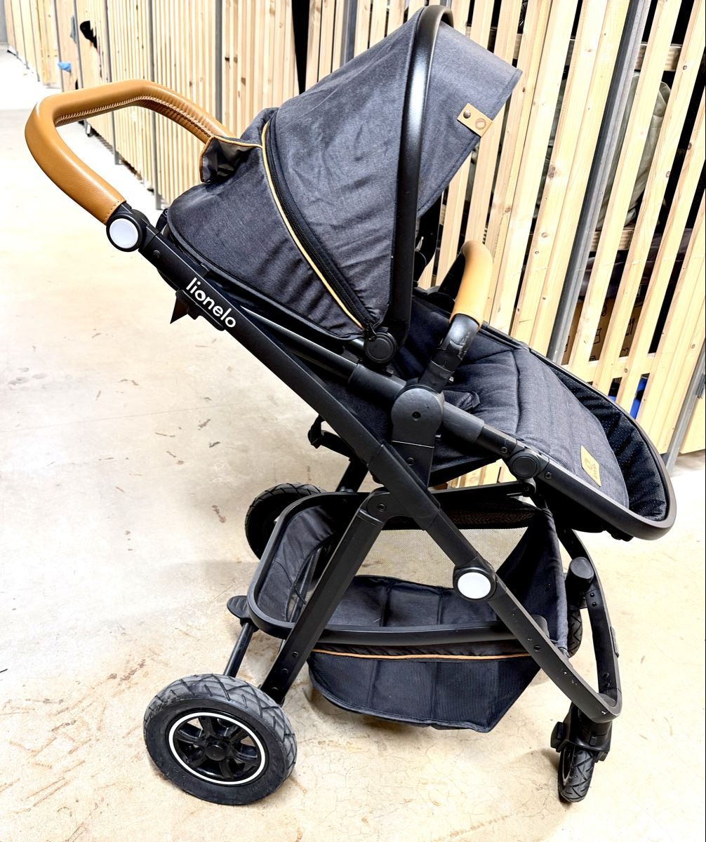 Lionelo Poussette: Poussette Lionelo noir marron bon état – D'occasion à Ecublens VD par maz_6rzv 1
