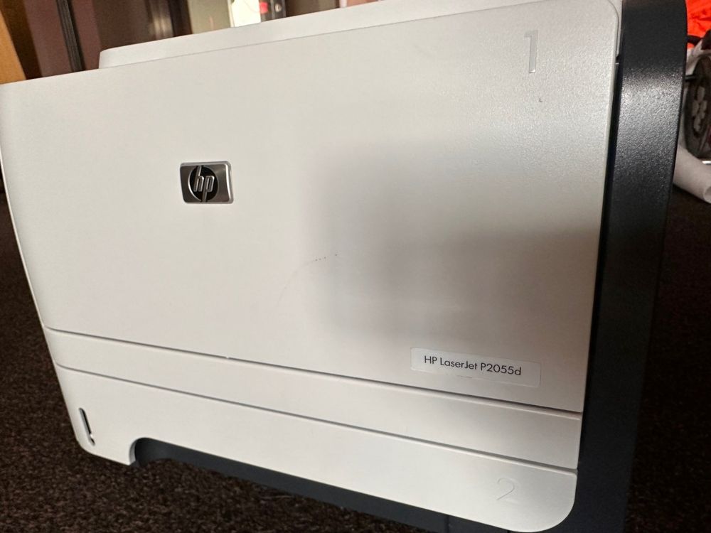 Drucker HP Laser Jet P2055d Schwarz/Weiss | Kaufen auf Ricardo