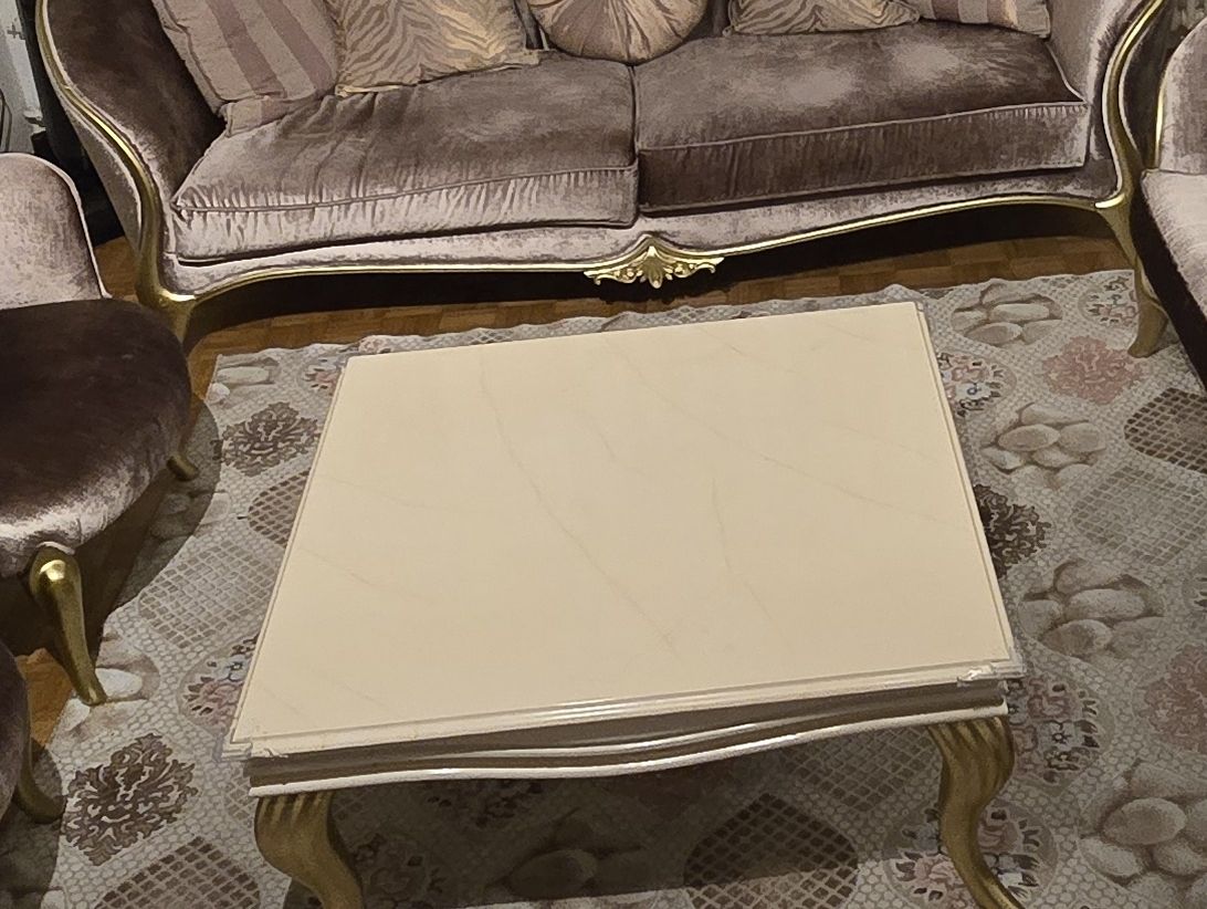 Divani: Sofa, Sessel und Tisch – Usato da Winterthur venduto da Yavuz19 4
