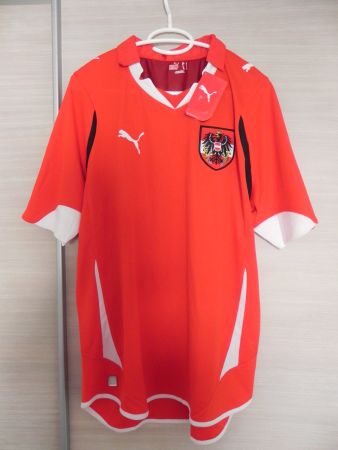 Original Puma Heim Trikot Österreich Grösse L 2010