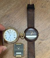 2× Tissot & CHRIST Taschenuhr - Vintage Uhren Lot