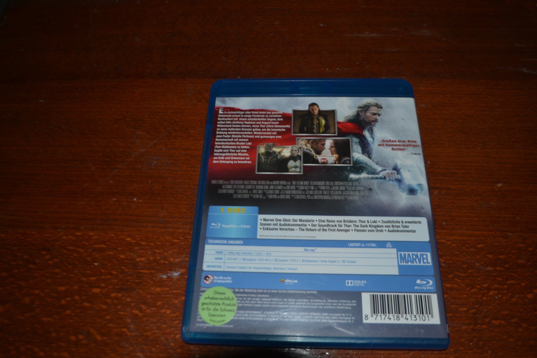 Tutti i DVDs: Thor the dark Kingdom – Usato da Laupen ZH venduto da chefdom 1