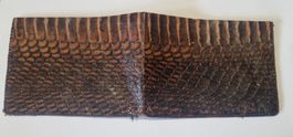 Portefeuille cuir crocodile 