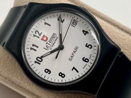 Le Temps Safari Swiss Made Armbanduhr