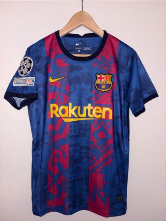 FC Barcelona Trikot Saison 21/22 Gr. M Busquets 5 UCL Nike