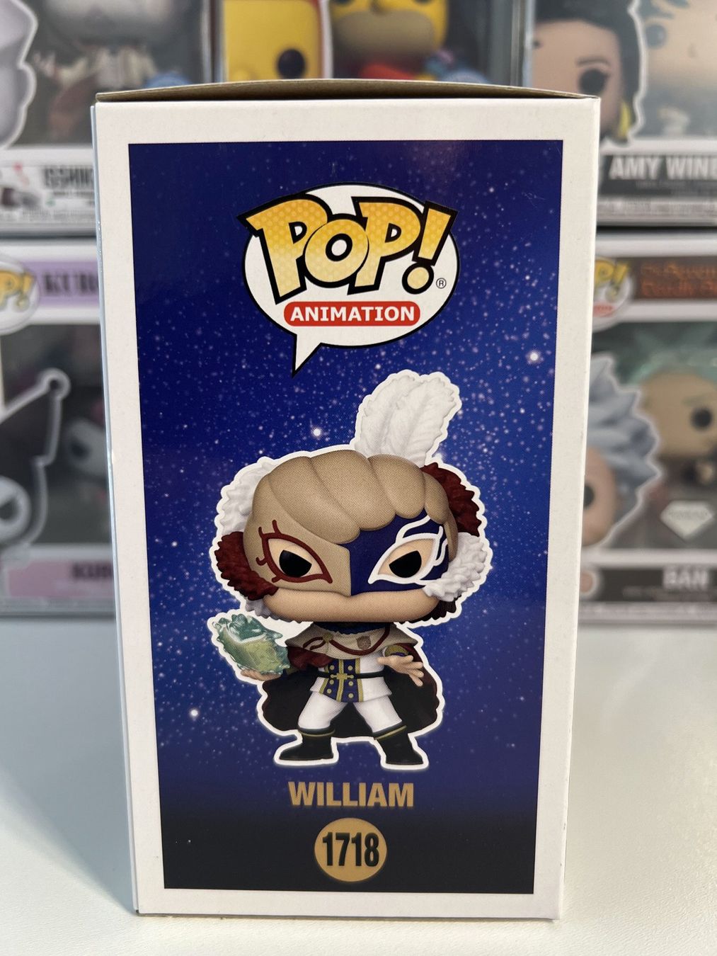 Funko Statuette: Funko POP! Animation Black Clover William – Nuovo e nell'imballaggio originale da Le Mouret venduto da perfectbijou 1