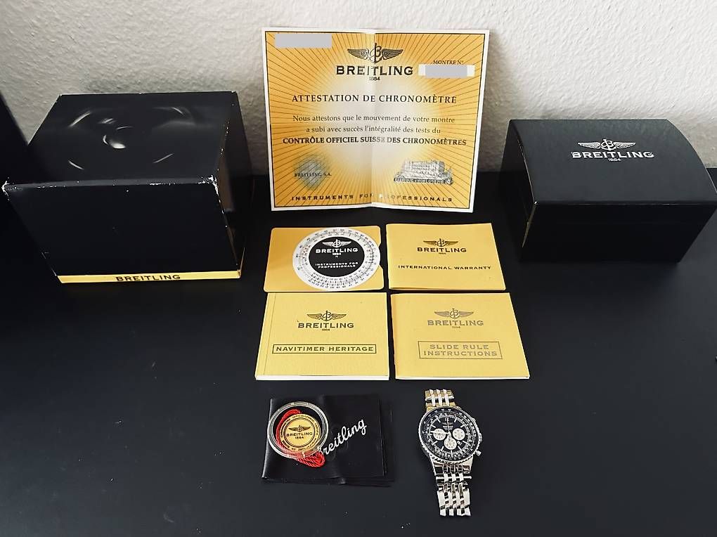 Uhren: Breitling Navitimer Heritage · Full Set – Gebraucht aus Zug von FHi_65pn