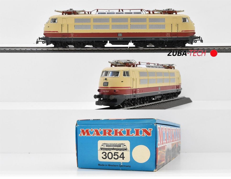 Märklin 3054 E-Lok BR 103 DB H0 WS OVP | Kaufen Auf Ricardo