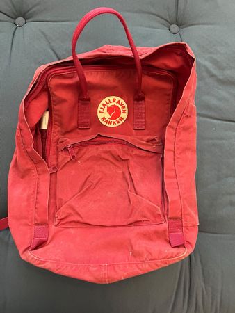 Fjallraven Kanken Rucksack rot guter Zustand