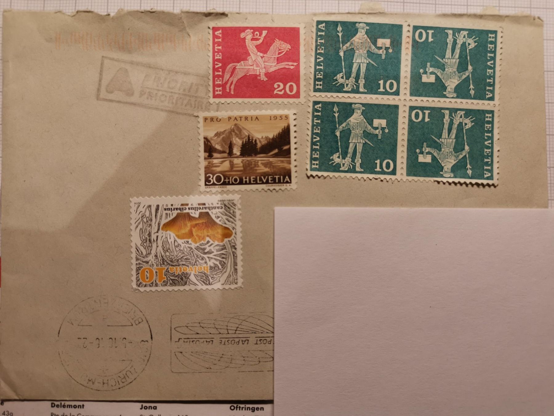 Tutti i francobolli: Briefmarken Pro Patria 1955 u. a. – Usato da Termen venduto da rowi13