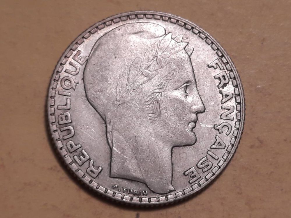 Alle Münzen: Frankreich 10 Francs 1932 Silber – Gebraucht aus Buchs SG von numispatica 1