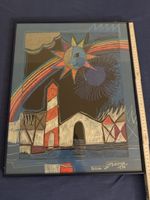 Gemälde von 1994; Bild, Zeichung mit Bilderrahmen