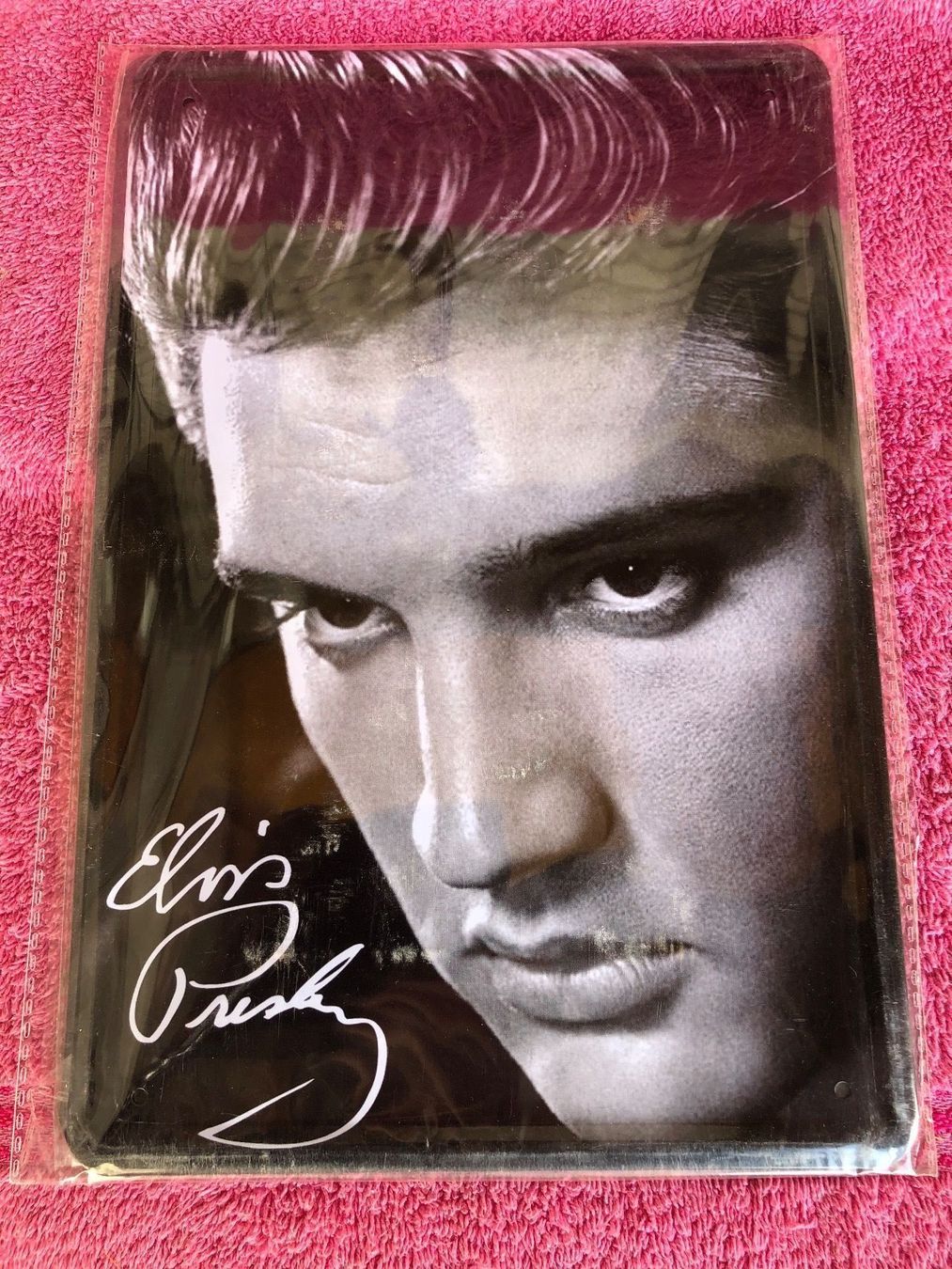 Ecriteaux: Elvis presley rock n roll king musik – Neuf (Voir description) à Reinach AG par rares75