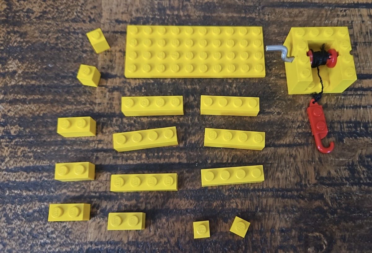 Lego Kit di costruzioni: Lego train 134-1 Mobile Crane – Usato da confignon venduto da chachou79 4