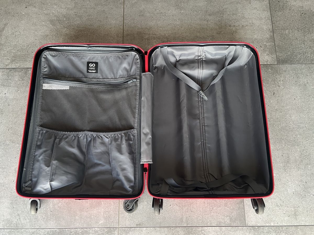 Valigie: Carpisa Cabin Red Trolly – Usato da Cama venduto da UnleashdByAna 7