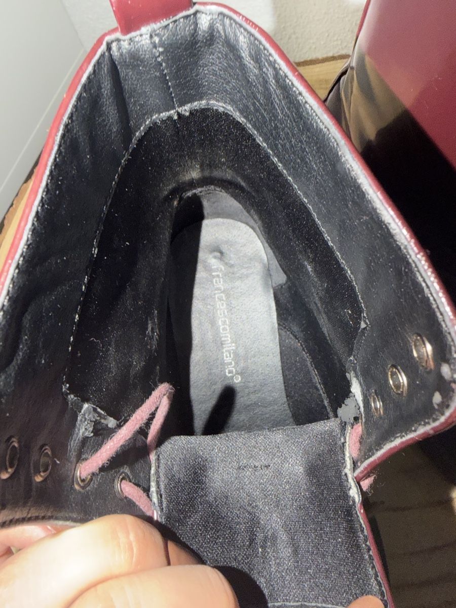 Scarpe da donna: Francesco Milano Boots Bordeaux Gr. 37 – Usato da Hägglingen venduto da Raff_Ella 8