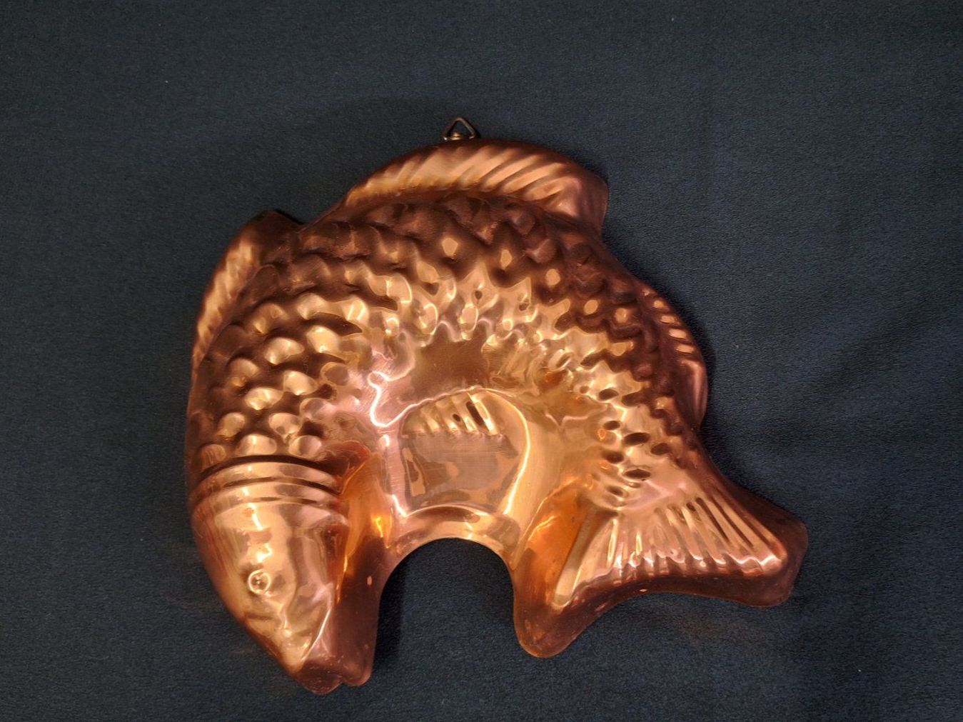 Teglie da forno: Vintage Kupferform "Fisch" – Usato da Arlesheim venduto da shopradl