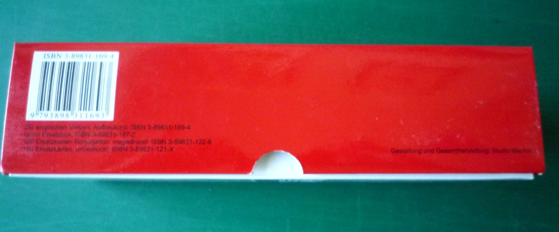 Sistemi di archiviazione: Karteikarten Box  "Englische Verben" – Usato da Rafz venduto da Sonnenblume305 4