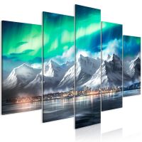XXL Wandbild 200x 100 cm NEU Landschaft Island
